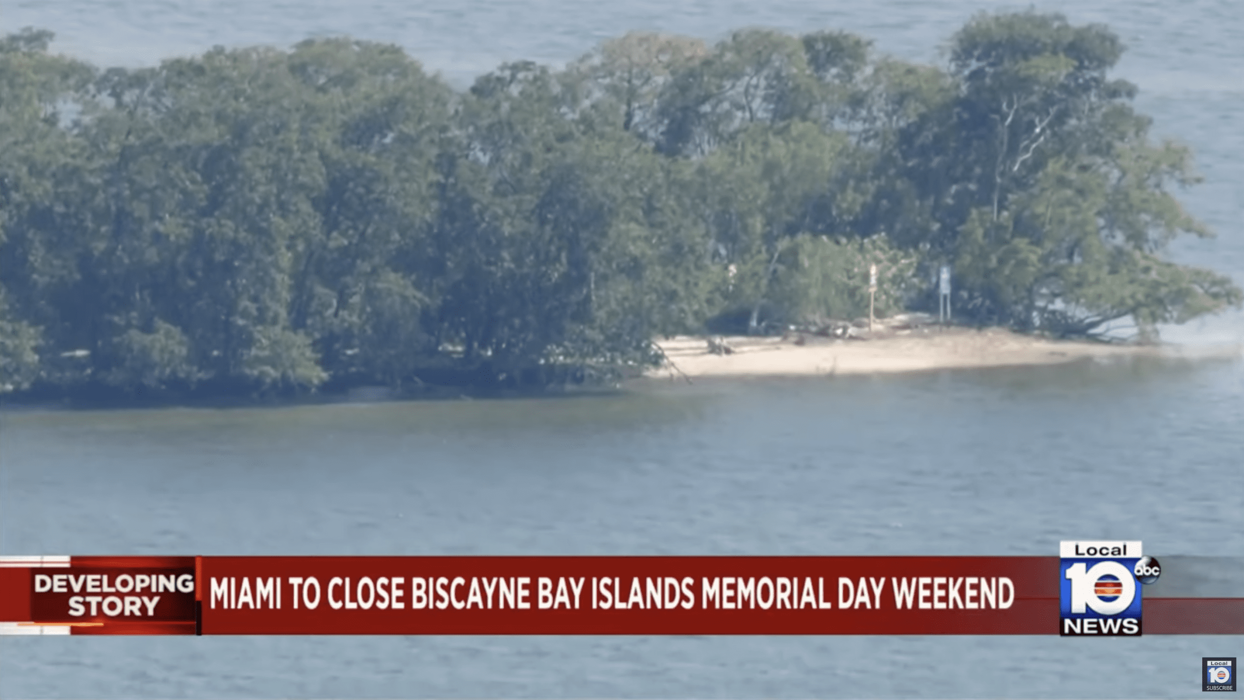 Miami Closes Spoil Islands